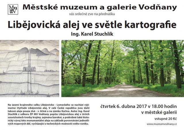 Libějovická alej ve světle kartografie