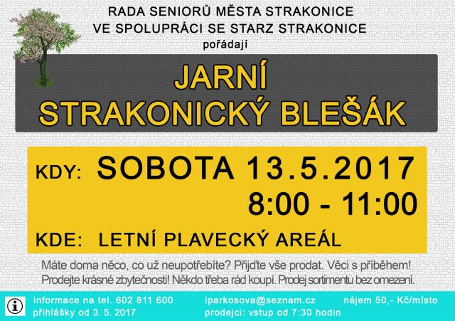 Jarní strakonický blešák