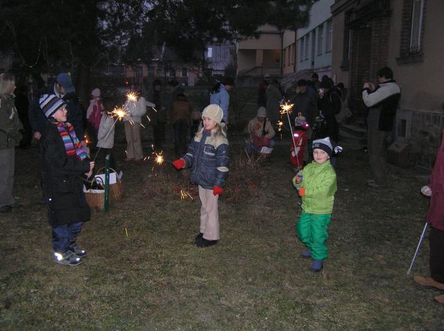 Společné štědrovečerní zpívání koled