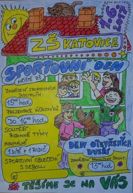 Sportovní den v ZŠ Katovice