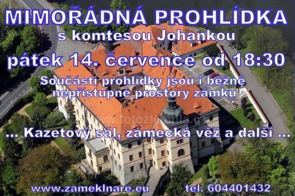 Mimořádná prohlídka zámku