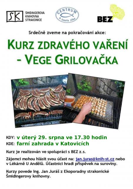 Kurz zdravého vaření - Vegegrilovačka