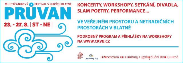 Průvan- multižánrový festival v Blatné