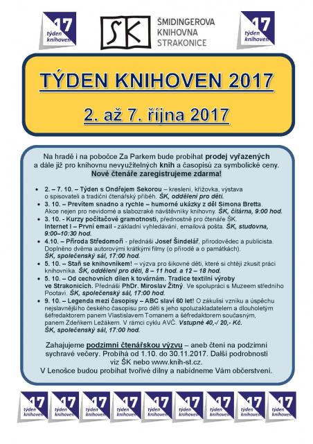 Týden knihoven 2017