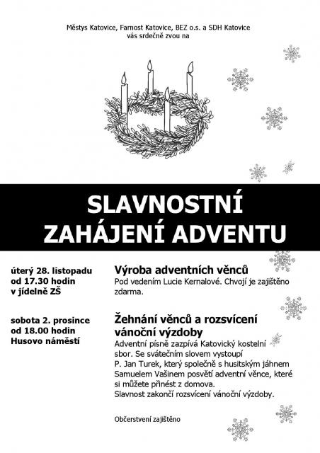 Slavnostní zahájení adventu v Katovicích
