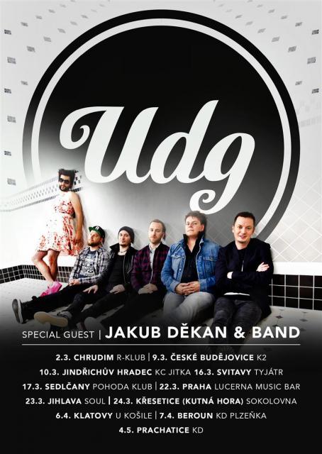 UDG + Jakub Děkan & Band -Tour 2018