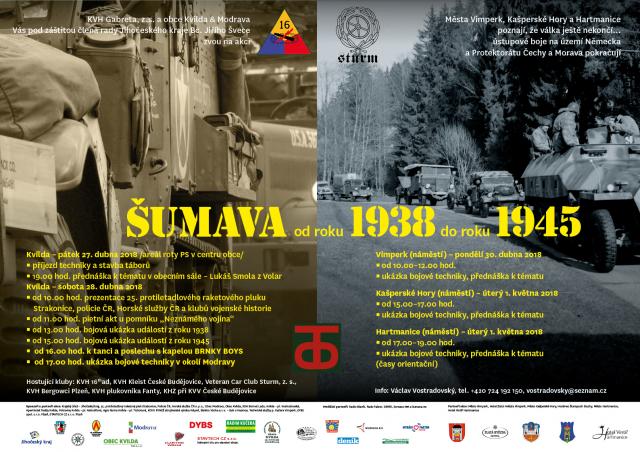 Šumava od roku 1938 do roku 1945