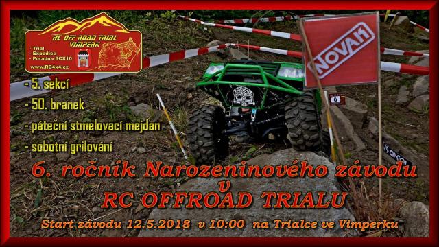 6. ročník Narozeninového závodu v RC Off Road Trialu
