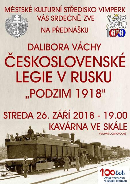 ČESKOSLOVENSKÉ LEGIE V RUSKU – PODZIM 1918
