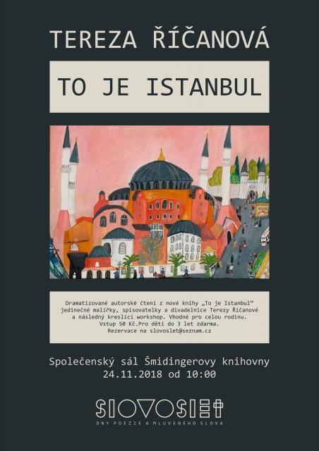 To je Istanbul - Tereza Říčanová