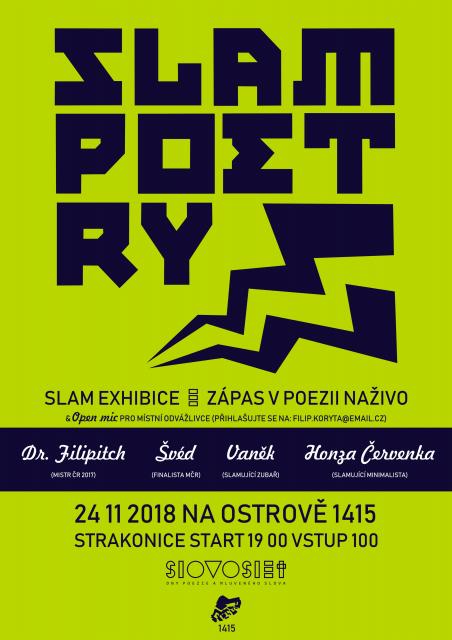 Slam Exhibice / Slovoslet 2018