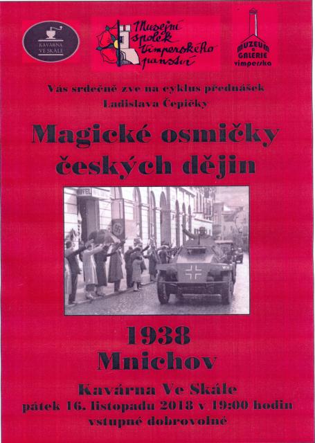 MAGICKÉ OSMIČKY ČESKÝCH DĚJIN - 1938 - MNICHOV
