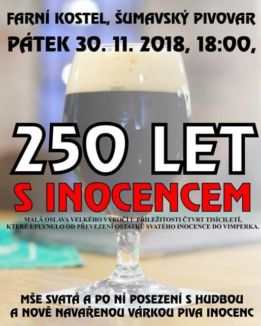 250 LET S INOCENCEM ve VIMPERKU