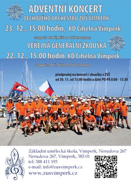 ADVENTNÍ KONCERT DECHOVÉHO ORCHESTRU