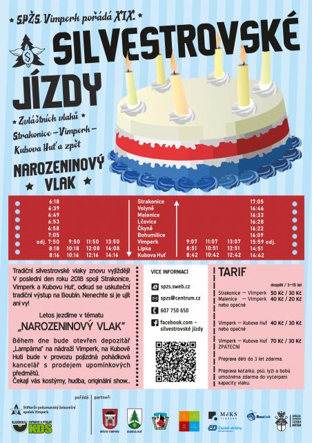 SILVESTROVSKÉ JÍZDY ZVLÁŠTNÍCH VLAKŮ