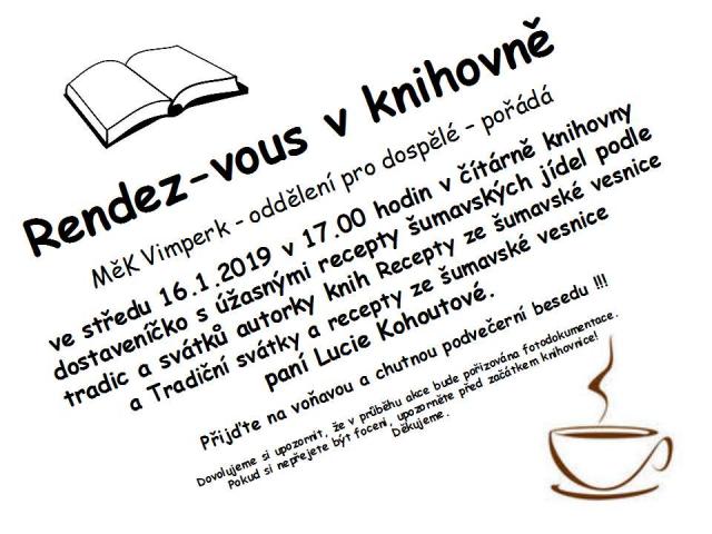 Rendez-vous v knihovně