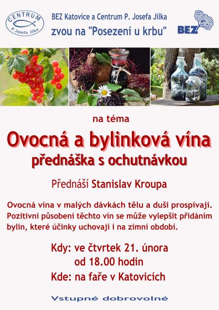 Posezení u krbu - Ovocná a bylinková vína