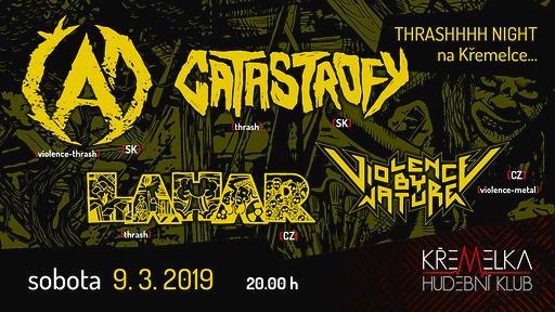 Thrash Night !!! na Křemelce