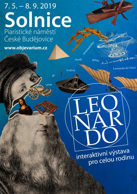 Interaktivní výstava Leonardo v Českých Budějovicích