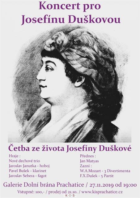 Koncert pro Josefínu Duškovou
