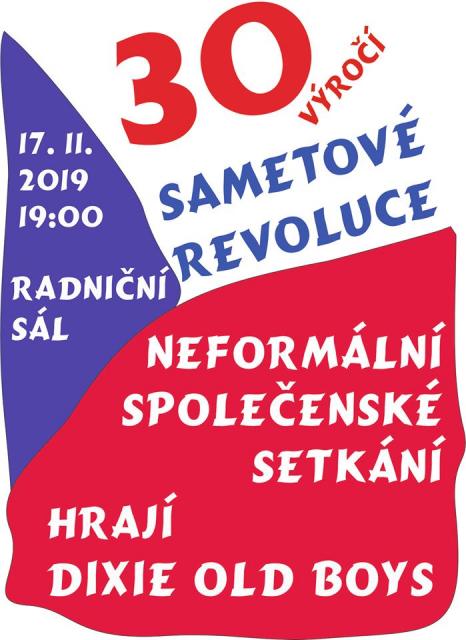 30. výročí sametové revoluce ve Volarech