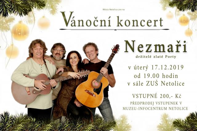 Vánoční koncert Nezmaři