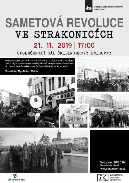 Sametová revoluce ve Strakonicích