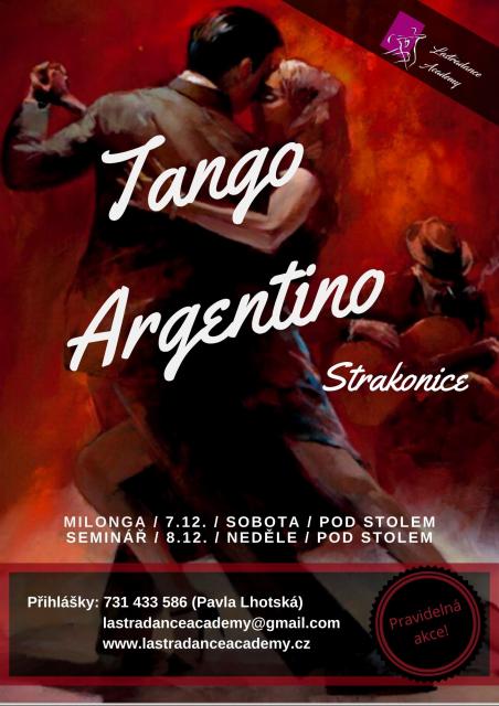 Tango argentino - taneční seminář