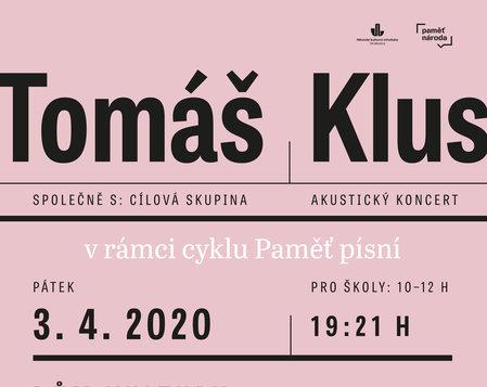 TOMÁŠ KLUS A CÍLOVÁ SKUPINA - akustický koncert