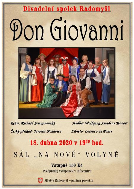 Divadelní spolek Radomyšl - Don Giovanni