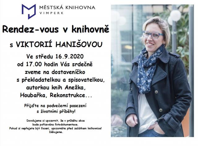 Rendez-vous s Viktorií Hanišovou