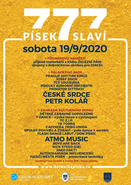Písek slaví 777