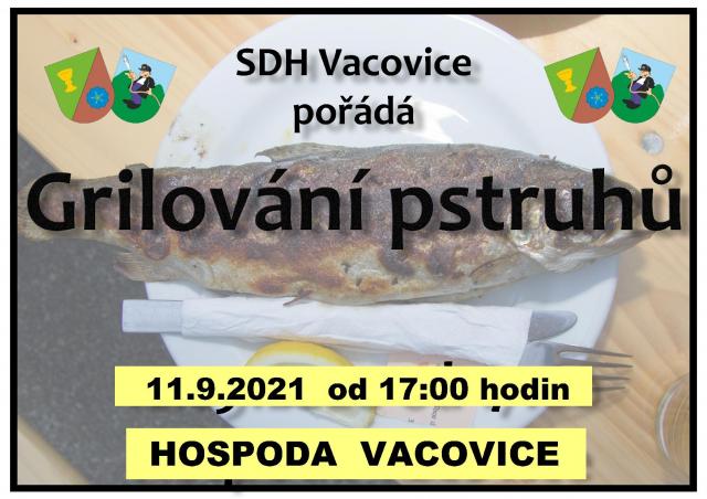Tradiční grilování Pstruhú