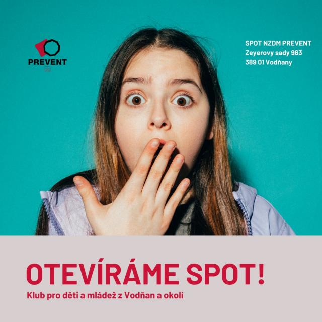 Otevírá SPOT, nízkoprahový klub pro děti a mládež z Vodňan a okolí