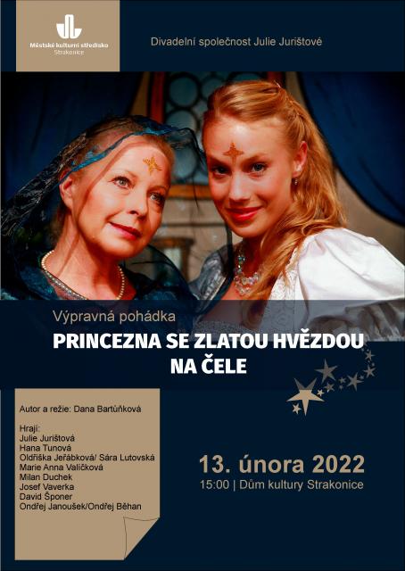 Princezna se zlatou hvězdou na čele