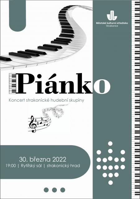 PIÁNKO - koncert strakonické skupiny