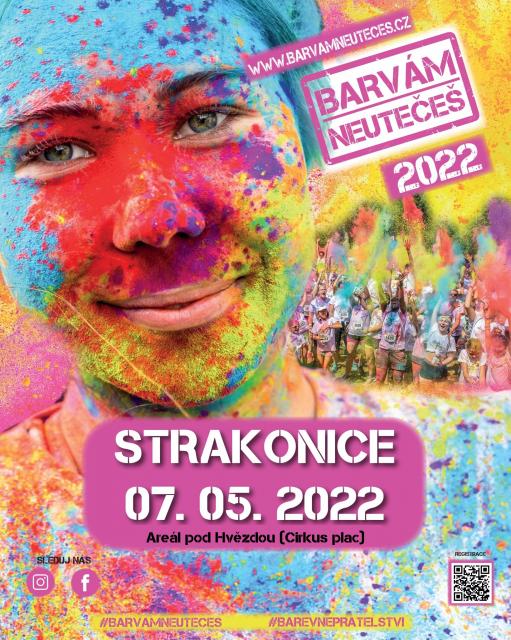 Barvám neutečeš - Strakonice 2022