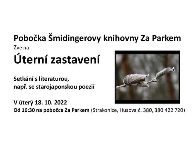 Úterní zastavení