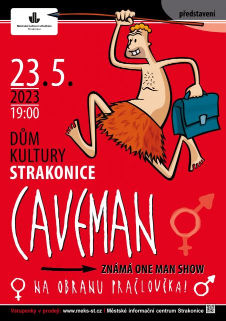 CAVEMAN / one man show STRAKONICE 2023