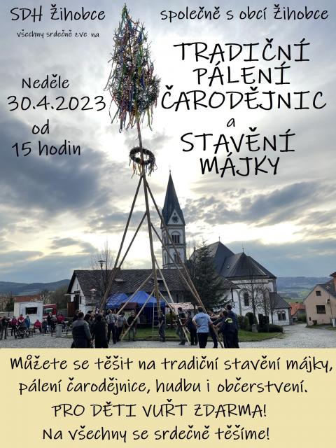 Tradiční pálení čarodějnic