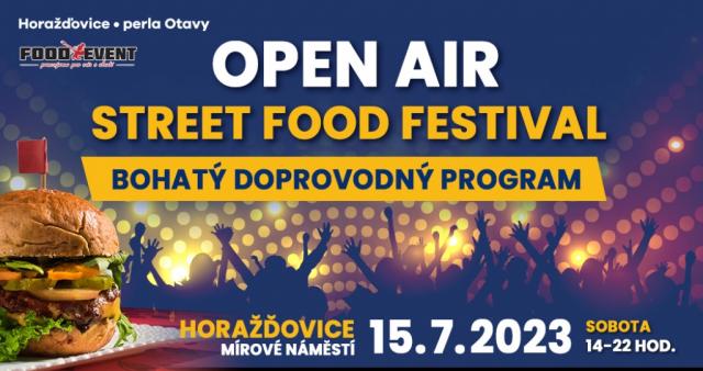 Street food + Open air HORAŽĎOVICE 2023