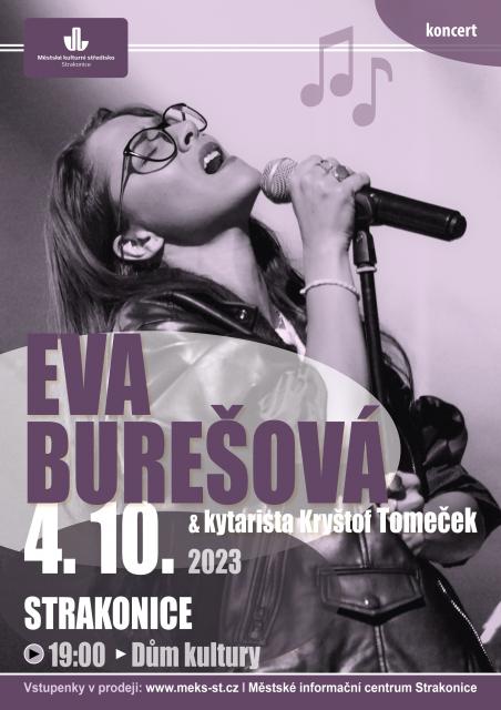 EVA BUREŠOVÁ - koncert Strakonice