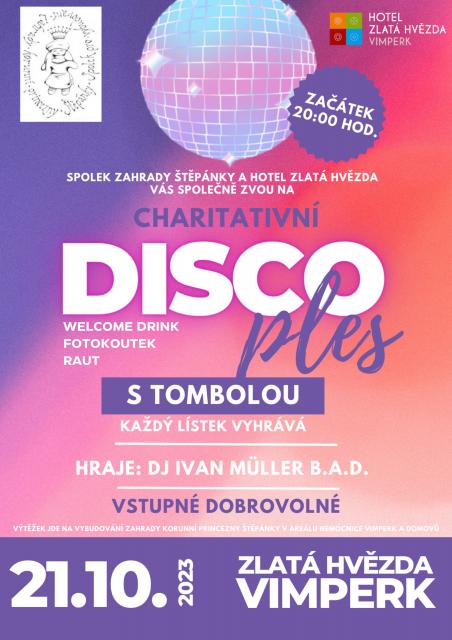 CHARITATIVNÍ DISCO PLES