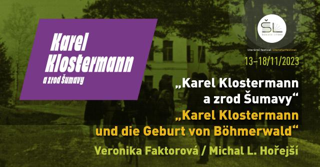 ŠL_KAREL KLOSTERMANN A ZROD ŠUMAVY