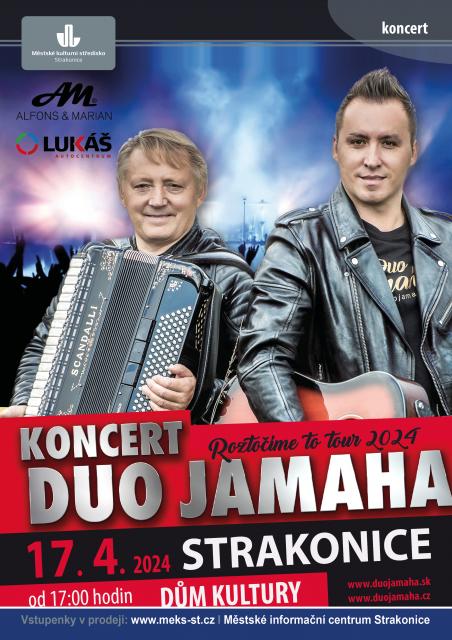 DUO JAMAHA - Roztočíme to tour 2024