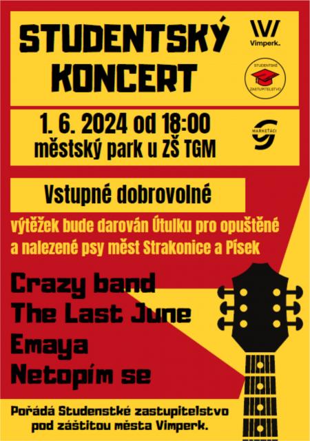 POUŤOVÁ PARKBOUDA – STUDENTSKÝ KONCERT