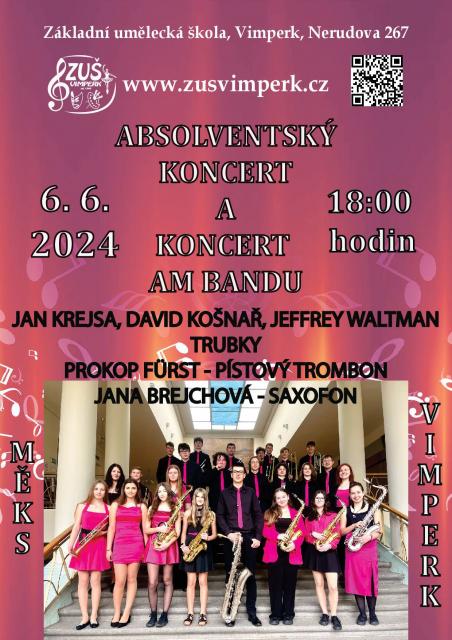 ABSOLVENTSKÝ KONCERT A KONCERT AM BANDU