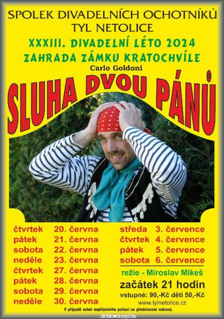 Sluha dvou pánů na zámku v Netolicích