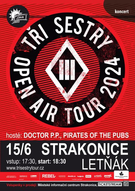 TŘI SESTRY - OPEN AIR TOUR 2024 / Strakonice