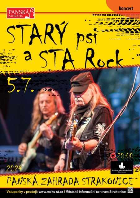 STARÝ PSI A STA ROCK / Panská zahrada 2024